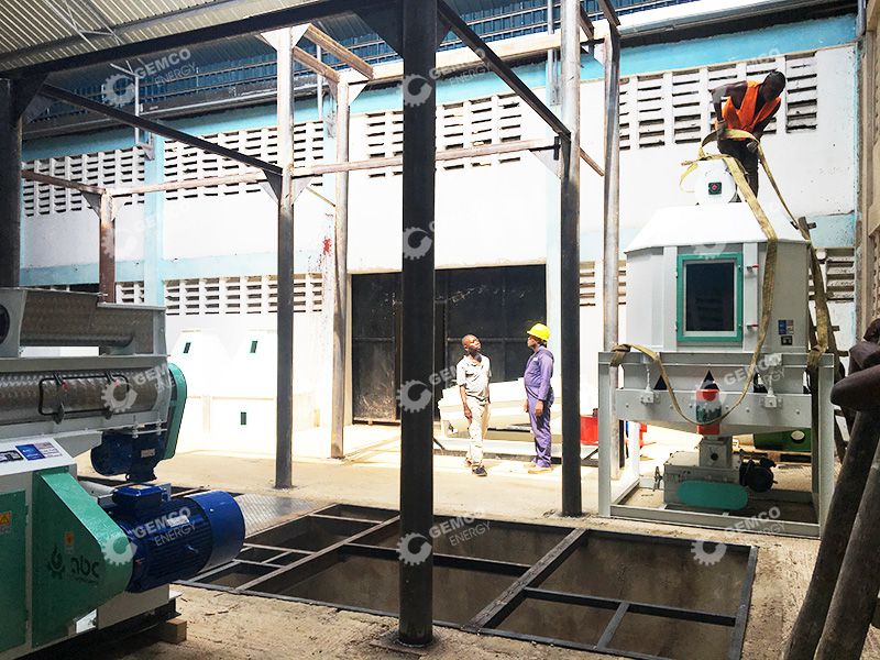 Feed Cooling Machine for Poultry Pellets