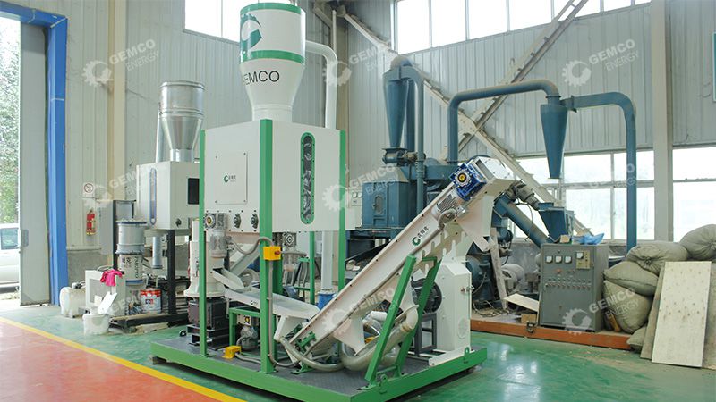 Mobile Paper Pellet Plant