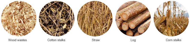 raw materials of biomass pellet processing
