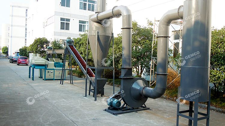 biomass briquetting plant